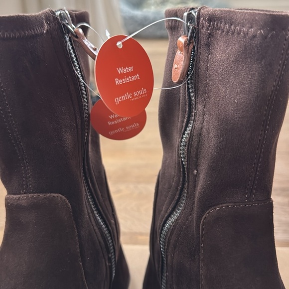 Gentle Souls by Kenneth Cole Suede Elbert Bootie - Picture 6 of 13